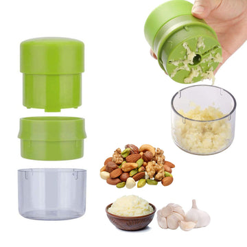 Mini Manual Food Chopper Dicer, Presser Mincer Kitchen Tool